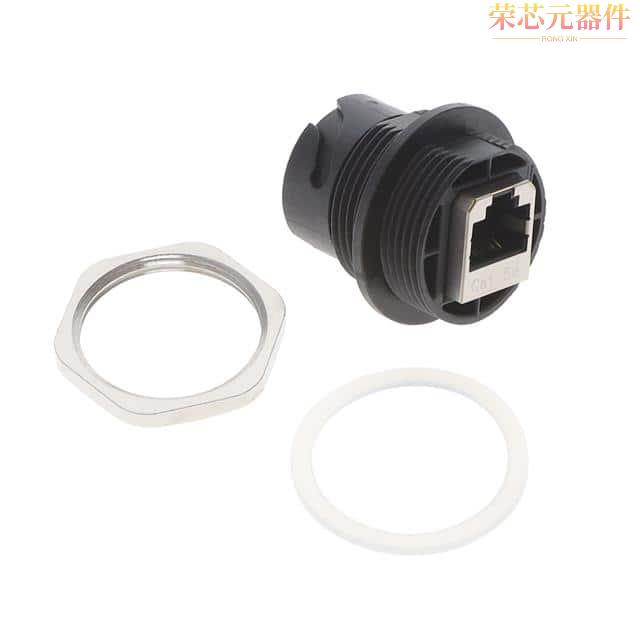 2355443-2原装「CONN RJ45 CAT5E PNL MNT SKT PBT」正品