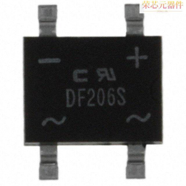 DF206S-G原装「BRIDGE RECT 1PHASE 600V 2A DFS」正品