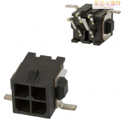 3-794627-4原装「CONN HEADER SMD R/A 4POS 3MM」正品