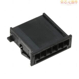 「CONN SOCKET HSG 2.54MM」正品 3原装 6POS 1241370