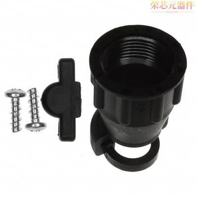 182658-1原装「CONN BACKSHELL W/CLAMP SZ 11 BLK」正品