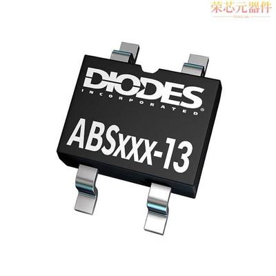 ABS10A-13原装「BRIDGE RECT 1PHASE 1KV 1A 4SOPA」正品