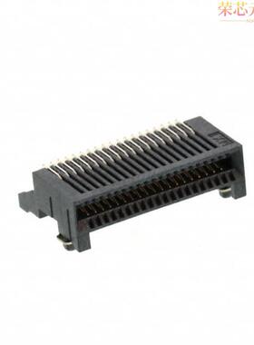 0755860104原装「CONN MINI SAS RCP 38P SLD RA SMD」正品