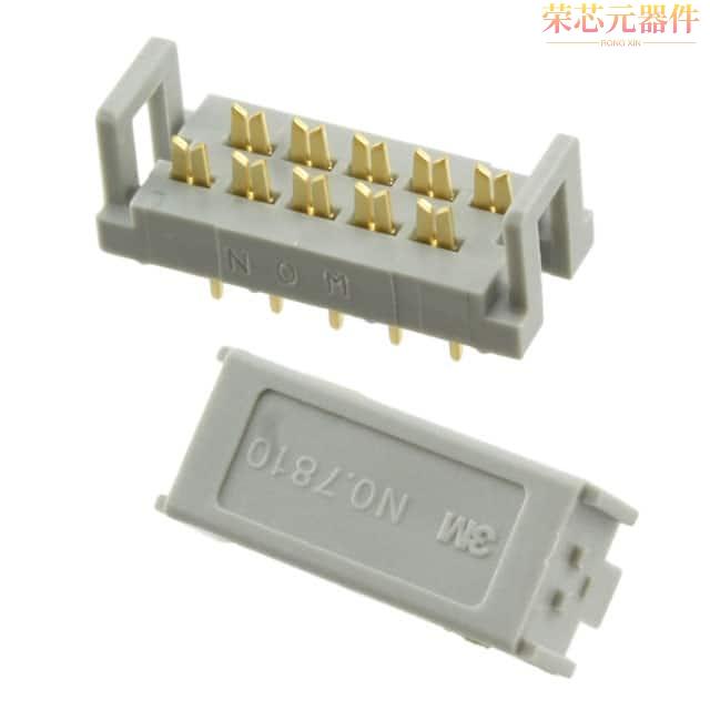 7810-0000PR原装「CONN DIP HDR IDC 10P VERT」正品