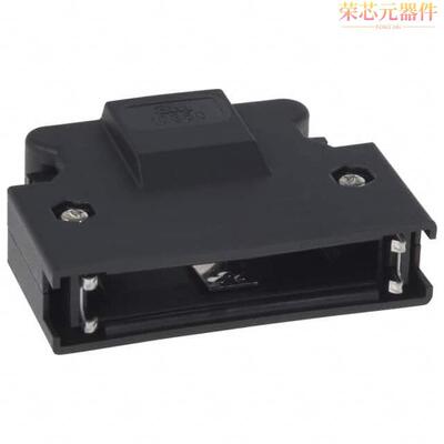 10350-52F0-008原装「CONN BACKSHELL 50POS 180DEG BLK」正品