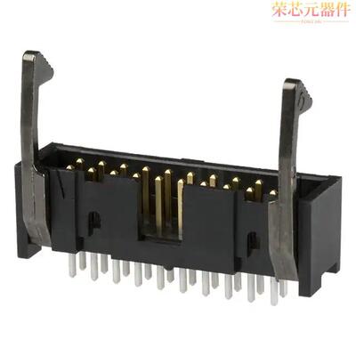1761608-7原装「CONN HEADER VERT 20POS 2.54MM」正品
