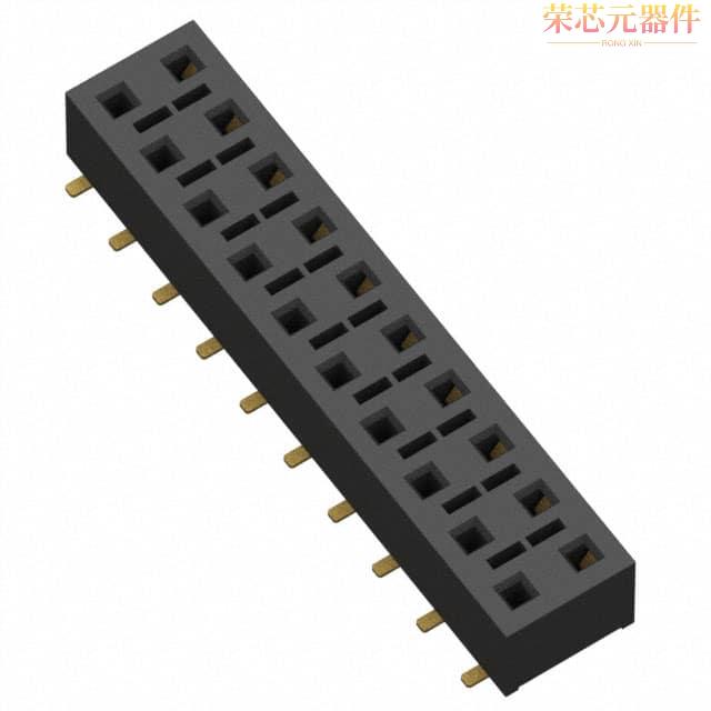 HLE-110-02-G-DV原装「CONN RCPT 20POS 0.1 GOLD SMD」正品