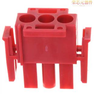 「CONN PLUG 3POS MNL 2原装 RED」正品 94V 480700