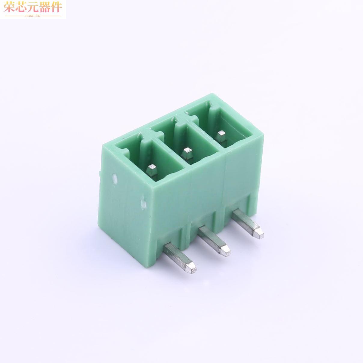 DB2ERC-3.81-3P-GN原装「3.81mm 排数:1 每排P数:3 弯针」正品