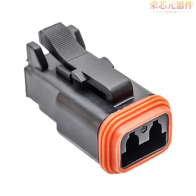 AT06-2S-BLK原装「CONN PLUG 2POS 14-20AWG SIZE 16」正品