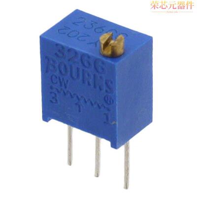 3266Y-1-104R原装「TRIMMER 100KOHM 0.25W PC PIN TOP」正品