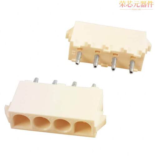 350761-4原装「CONN HDR 4POS 0.25 TIN PCB」正品