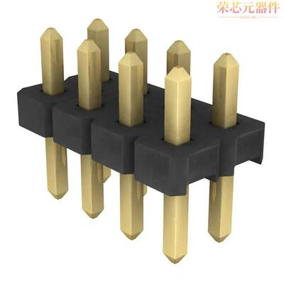 TLW-104-06-G-D原装「CONN HEADER VERT 8POS 2.54MM」正品