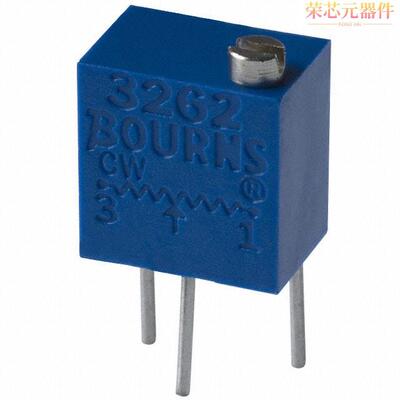 3262W-1-103原装「TRIMMER 10K OHM 0.25W PC PIN TOP」正品