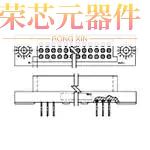 531134-4原装「CONN RCPT 150POS 0.1 GOLD PCB」正品