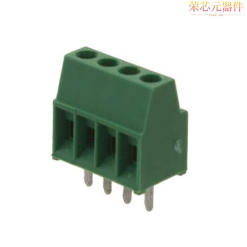 282834-4原装「TERM BLK 4P SIDE ENT 2.54MM PCB」正品