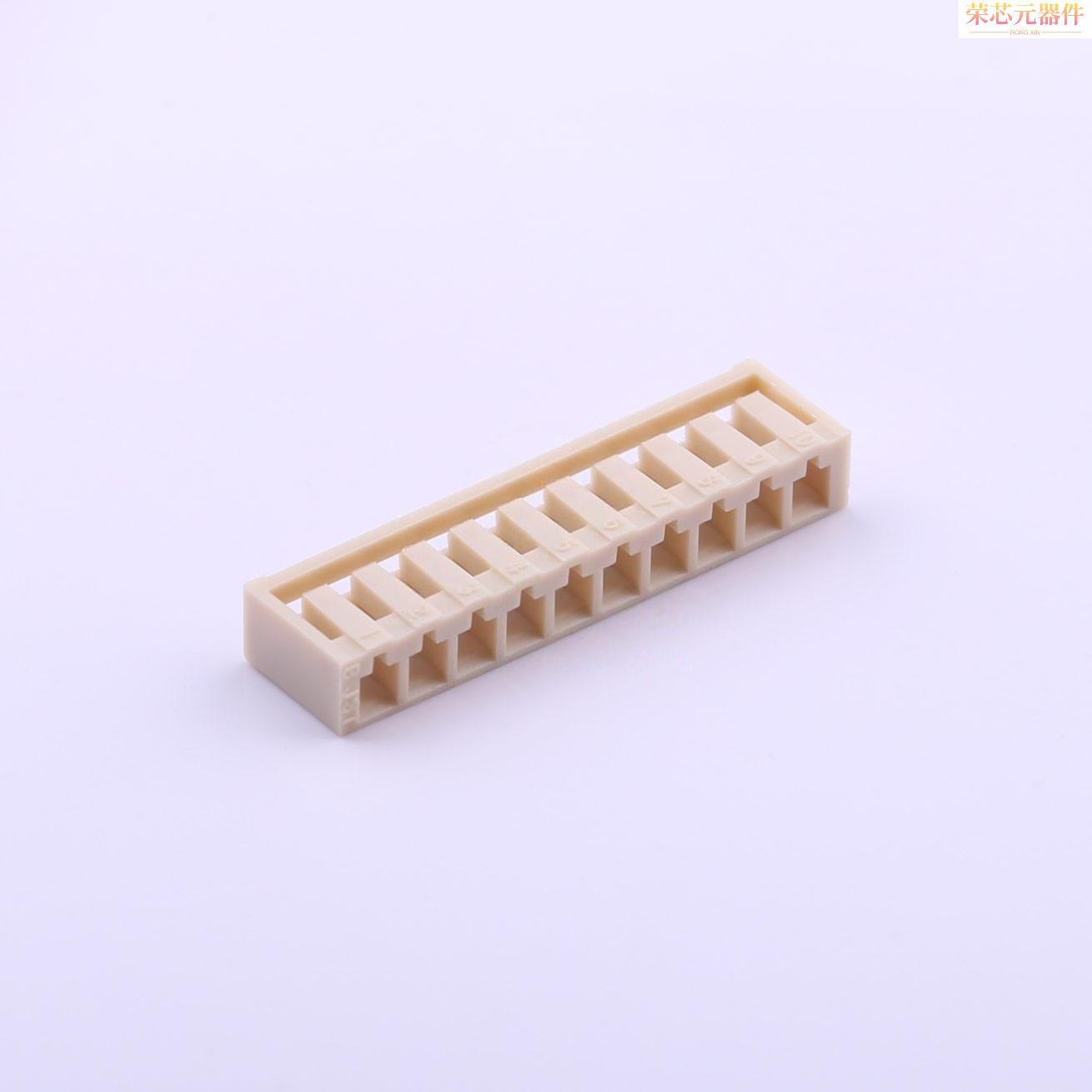 10P-SCN原装「2.5mm 1x10P」正品