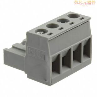 PLUG BLOCK 4POS STR 5435747原装 5.08MM」正品 「TERM