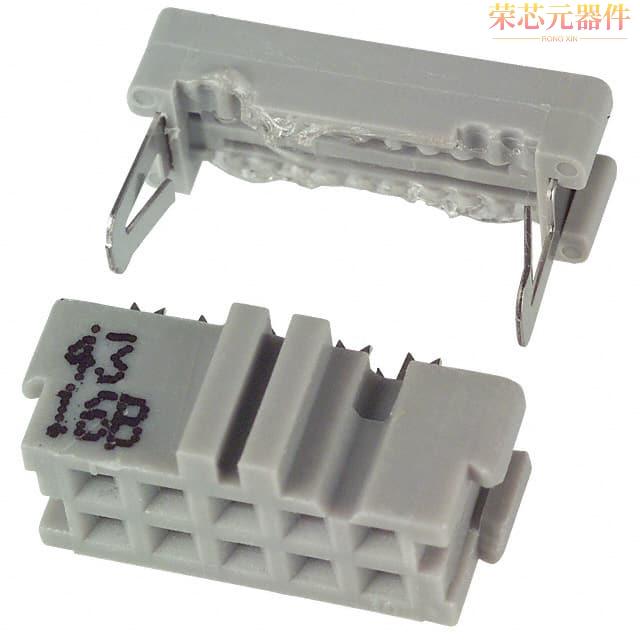 3473-7600原装「CONN RCPT 10P IDC 26-28AWG GOLD」正品