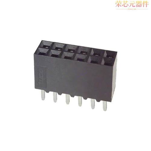 5-534206-6原装「CONN RCPT 12POS 0.1 GOLD PCB」正品