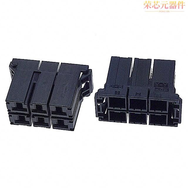 2-917807-3原装「CONN RCPT 10.16 6POS DUAL KEY-YY」正品