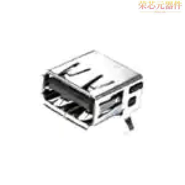 1-292303-5原装「CONN RCPT USB2.0 TYPEA 4POS R/A」正品