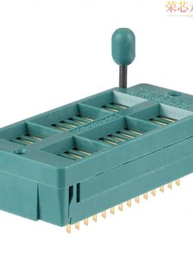 228-1371-00-0602J原装「CONN IC DIP SOCKET ZIF 28P