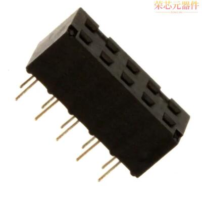 63453-110LF原装「CONN RCPT 10POS 0.079 GOLD PCB」正品