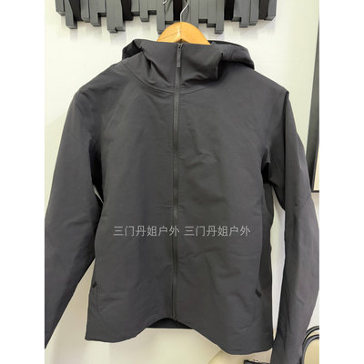 台州鸟男士商务防风软壳外套ISOGON男士MX防泼水夹克连帽冲锋衣