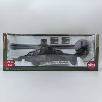 Siku 1/50 武装直升机合金模型