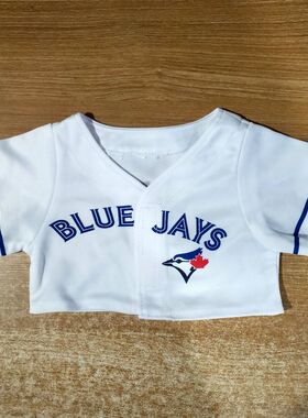 Bear泰迪熊Duffy达菲熊毛绒玩具娃娃公仔美联棒球多伦多队衣服T恤