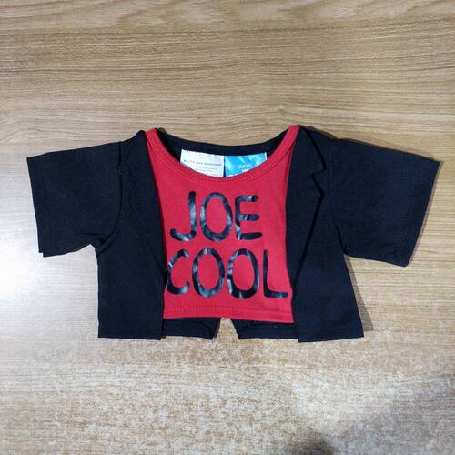 达菲熊黑色礼服毛绒玩具