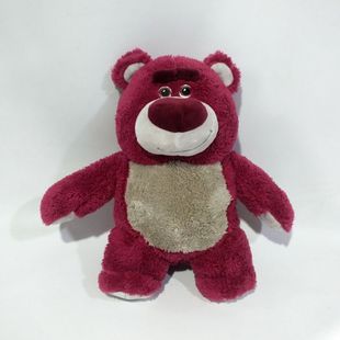 ToyStory玩具总动员泰迪熊抱抱熊草莓熊Lotso公仔Q版公仔毛绒玩具