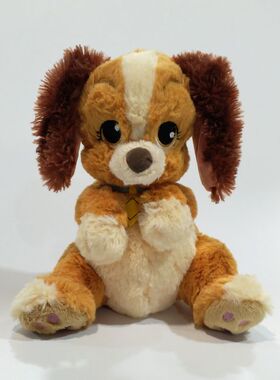 小姐与流氓Lady and the Tramp淑女丽滴Lady狗公仔毛绒玩具礼物