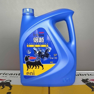 埃尼i-Base倍越5W-30/SP/4L合成润滑油半合成机油国六新加坡进口