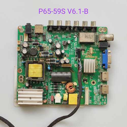 主板 P65-59SV6.1-B P65-59S V6.1 拆机 乐华 LED32C610 可倒