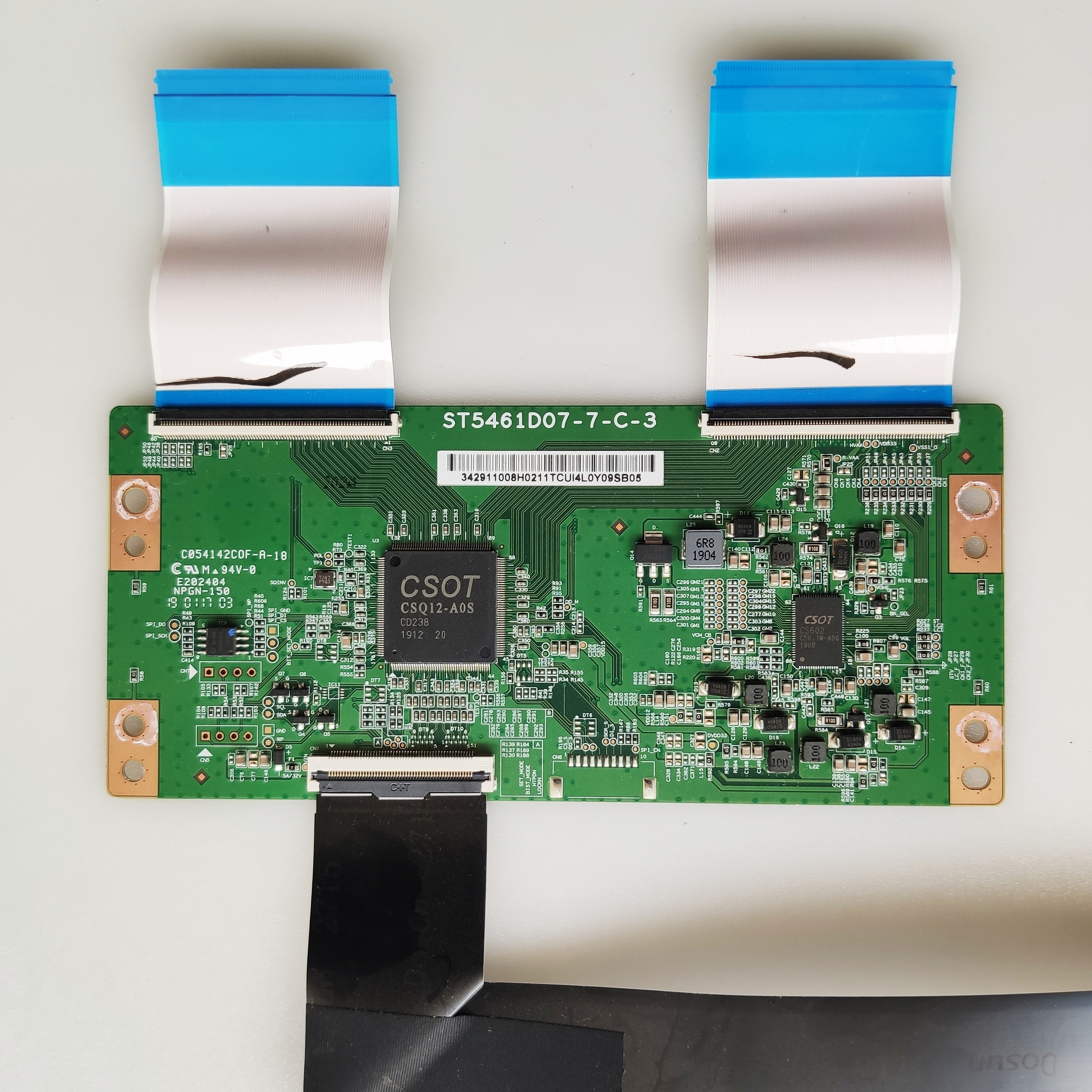 TCL D55A730U 逻辑板 ST5461D07-7-C-3 LVU550NDEL CD9W14 排线