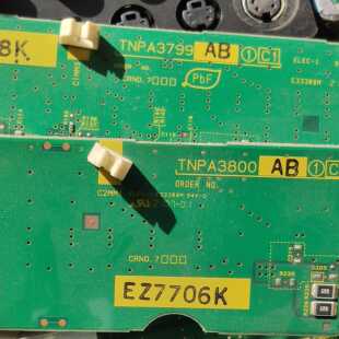 松下 TH-42PA60C 42PA7CK 地址板TNPA3799 TNPA3800 一对