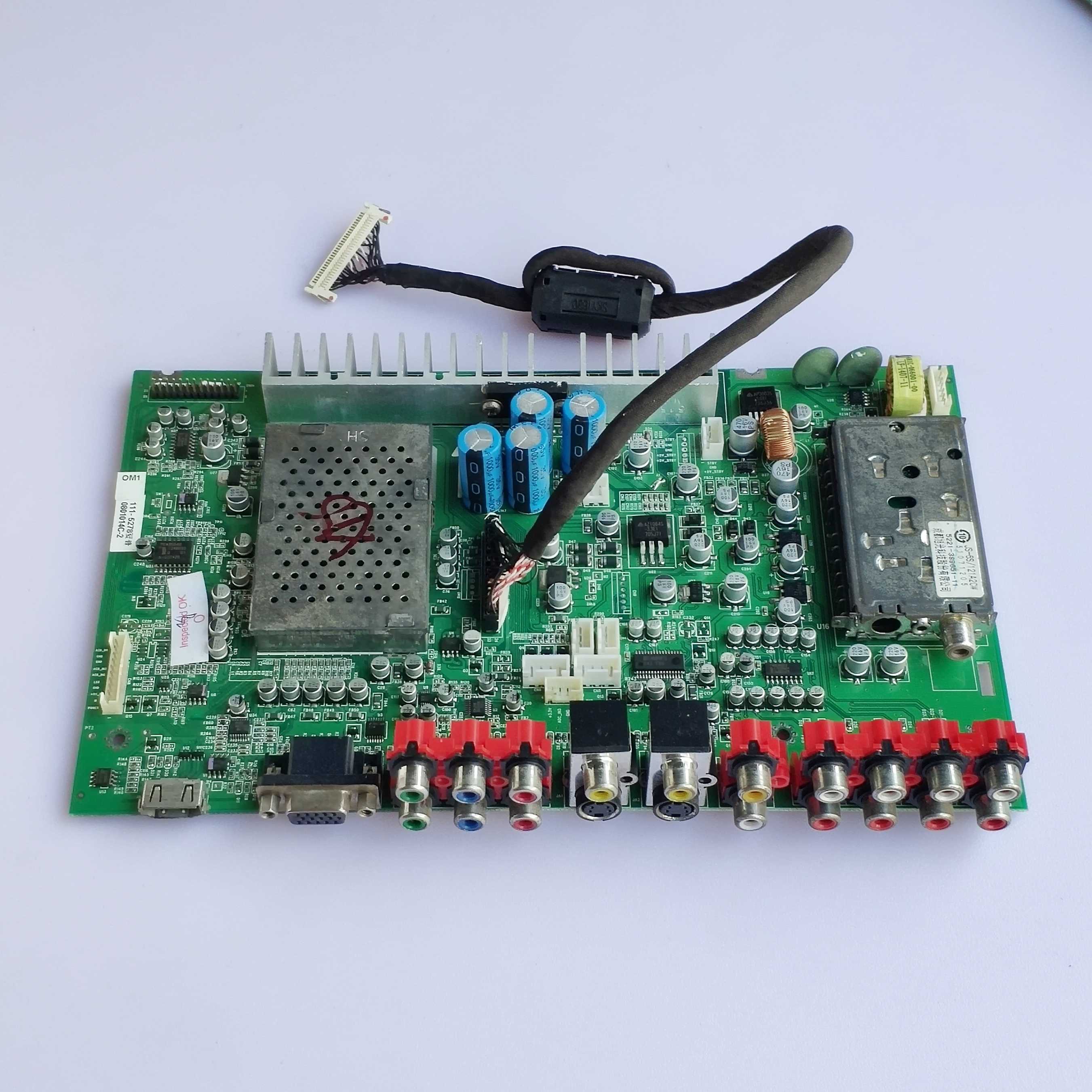 创维32L16/42L16HC 主板 5800-A8TAG0-23 LC32W01/420WX7 LK315线