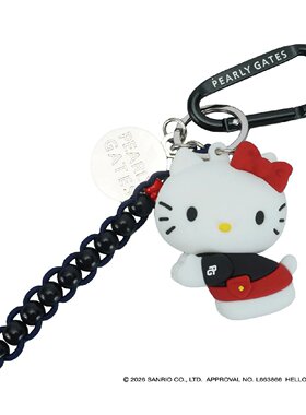 日本直送 PEARLY GATES联名可爱kitty 高尔夫计分珠 挂件记数串珠
