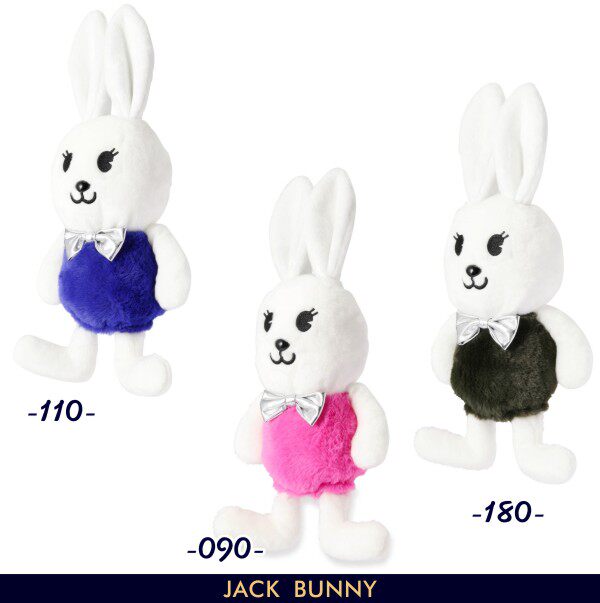 日本直送 可爱兔Jack Bunny高尔夫球杆保护套fairway wood球道木