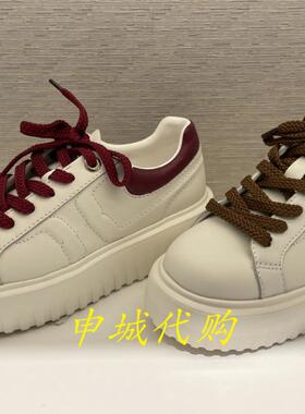 碟愫专柜正品女鞋2025冬季厚底增高小白鞋休闲运动板鞋TA65138-50