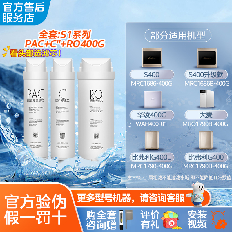 美的净水器机滤芯PACROC