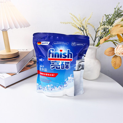 finish亮碟洗碗机专用盐2kg洗碗机洗涤剂西门子软水盐非洗碗粉块