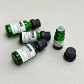 精油瓶避光绿色大头盖玻璃瓶旋盖内塞瓶防盗盖便携化妆品分装 空瓶