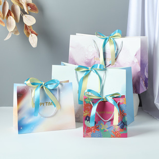 礼品袋Gift bag dress bag tote bag Holiday birthday paper bag