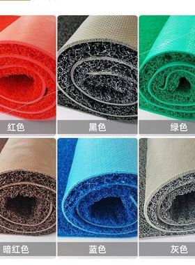 Floor mat lare area outdoor red carpet plastic silk rin