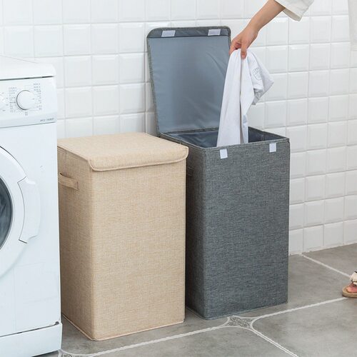 Extra large washable laundry basket, clothes storage bucket