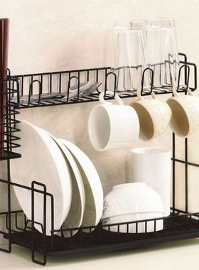 2023 dish drainer rack drip tray plates holder storage shelf