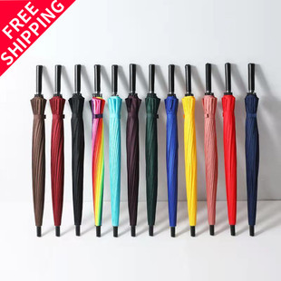 men 24骨伞 storm umbrella sun anti big wind strong foldable